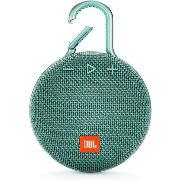 JBL Clip 3 Turquoise - Draagbare Bluetooth Mini Speaker