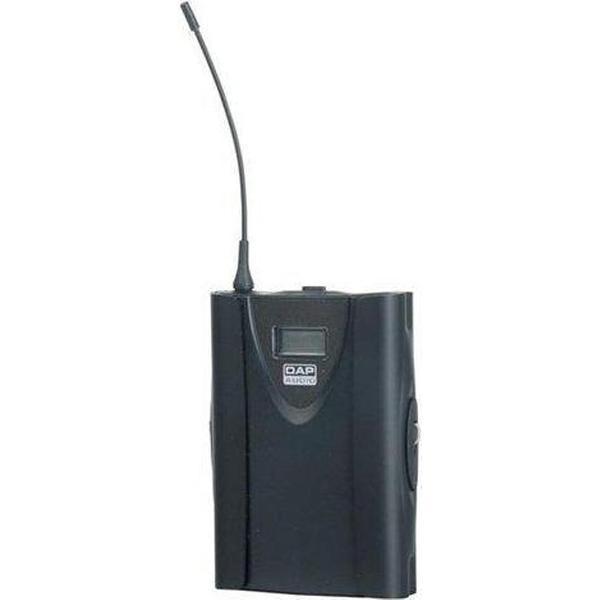 DAP Audio EB-193B, Draadloze PLL Beltpack Zender, 614 - 638 MHz