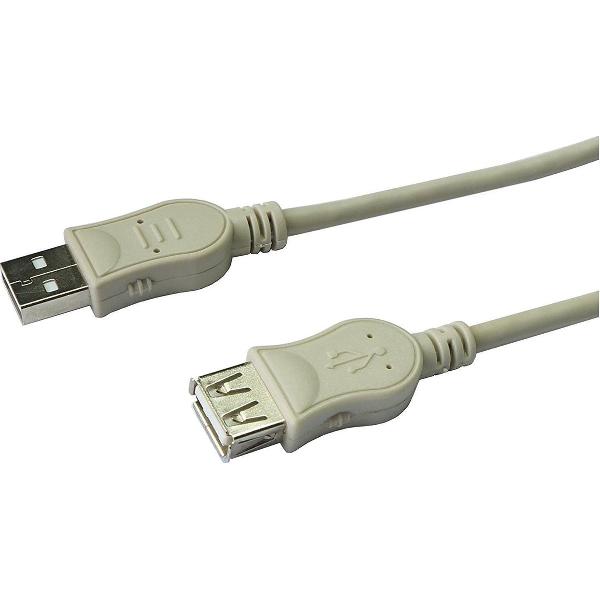 Lineaire PCUSB211C USB-kabel 1,8 m USB 2.0 USB A Beige