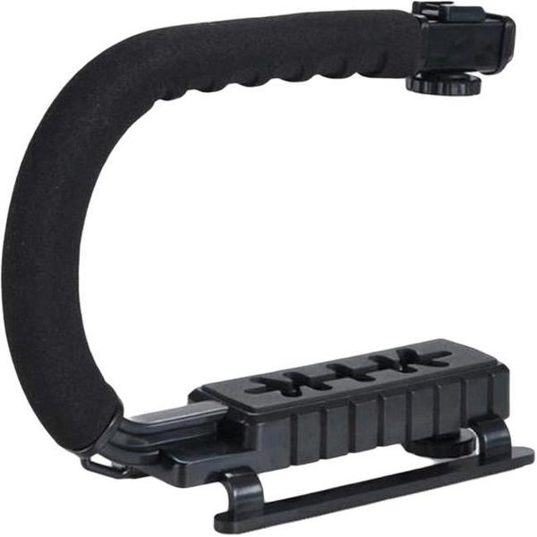 DW4Trading® Camera stabilisator handvat camcorder DSLR houder beugel zwart