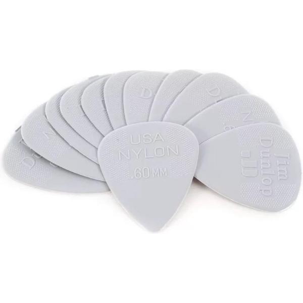 Dunlop Nylon Standard Pick 12-Pack 0.60mm standaard plectrum