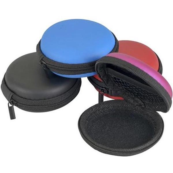 Elektronica Opbergtas - Oortjes Hardcase – Geschikt voor Apple – Samsung – JBL – Senheiser Oordopjes - Multifunctioneel – Waterafstotend - verschillende kleuren