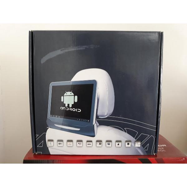 2x 10.1'' APS - Full HD Panel - Android - INBOUW - Intelligent Business - Hoofdsteun - Achterstoel - Tablet - AV - Black