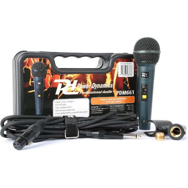 Power Dynamics PDM661 professionele vocale dynamische microfoon