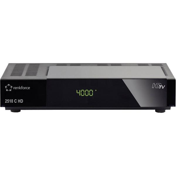 Renkforce 2510C HD-kabelreceiver Opnamefunctie, Front-USB Aantal tuners: 1