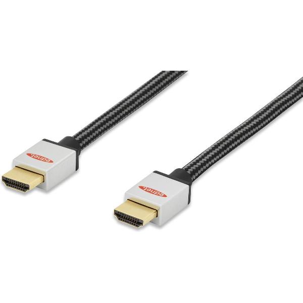 Ednet HDMI kabels 4K Ultra HD, 3D, Ethernet, 1m