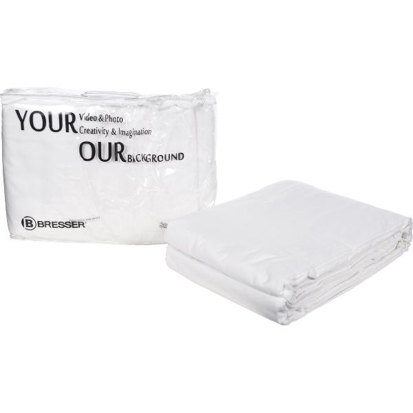 Bresser BR-9 Uitwasbaar Doek Wit 2.5x3m