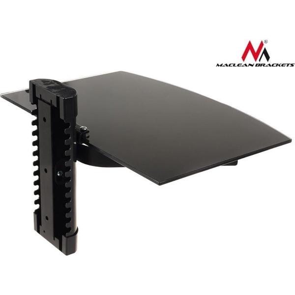 Maclean Brackets MC-663 - Wandmontage Glazen Plank voor DVD of Tuner