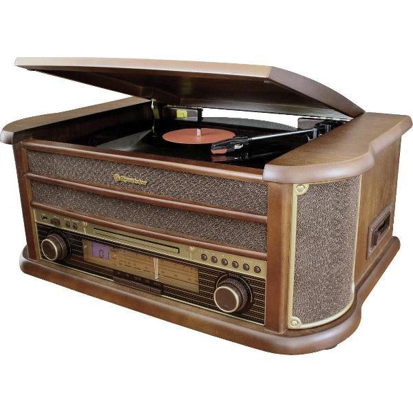 Roadstar USB Platenspeler – Met Opnamefunctie – AM/FM Radio