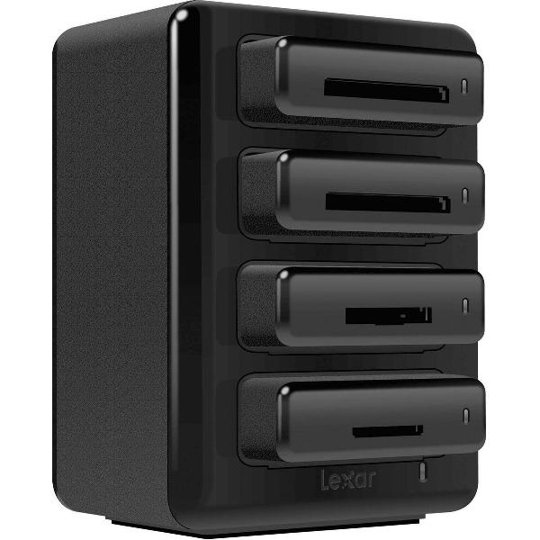 Lexar Professional Workflow Hub HR1 Kaartlezer met USB 3.0 technologie
