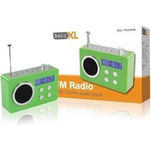 basicXL BXL-TR250GR Draagbaar Digitaal Groen radio