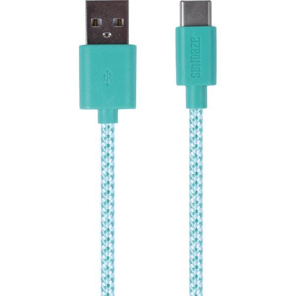 Sundaze - Laadkabel Type-C - 2.0 meter - Mintgroen