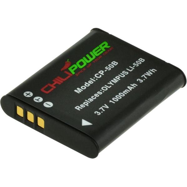 ChiliPower camera accu Olympus Li-50B