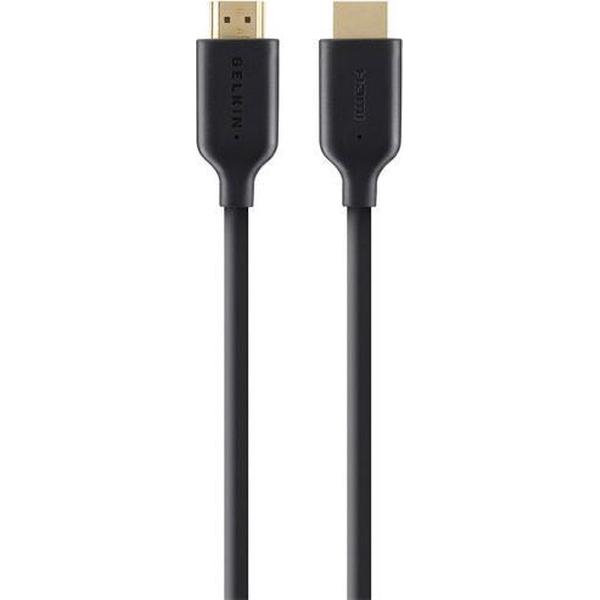 Belkin High Speed HDMI Cable with Ethernet - HDMI met ethernetkabel - HDMI (M) naar HDMI (M) - 2 m - 4K ondersteuning