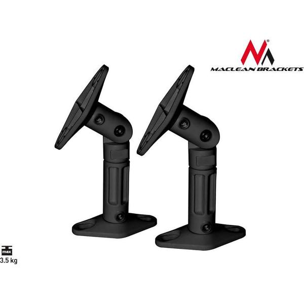 Maclean MC-528 speaker steun Tafel Kunststof Zwart