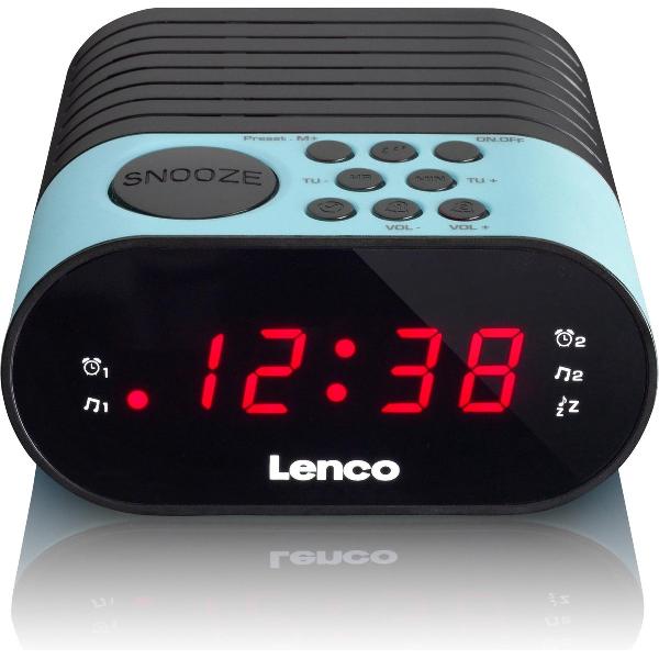 Lenco CR-07 - Wekkerradio - Blauw
