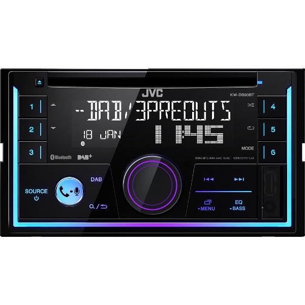 JVC KW-DB93BT - Autoradio met DAB+ (2-DIN)