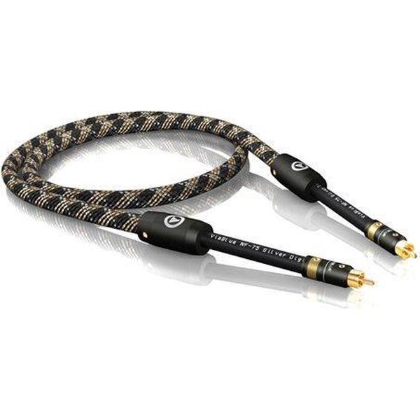 ViaBlue NF-75 Silver digital RCA cable 2,5 Meter