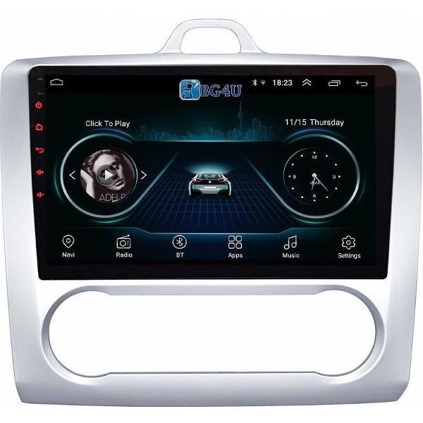 Navigatie radio Ford Focus, Android 8.1 OS, Apple Carplay, 9 inch scherm, GPS, Wifi, Mirro