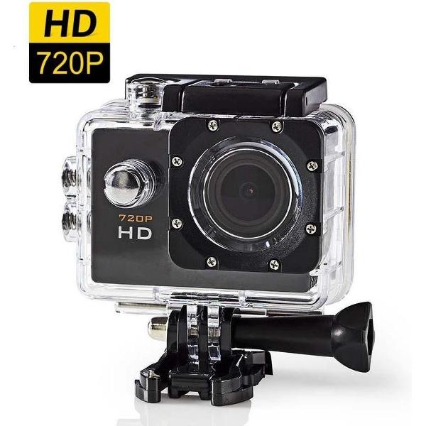 Nedis ACAM10BK Actioncam Hd 720p Waterdichte Behuizing