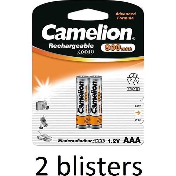 Camelion AAA oplaadbare batterijen 900mah - 4 batterijen