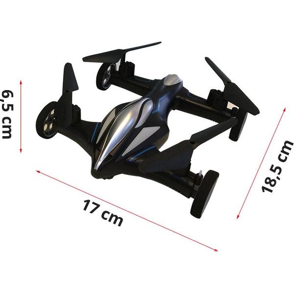 Vliegende Drone Car - Auto Drone Quadcopter - Zwart