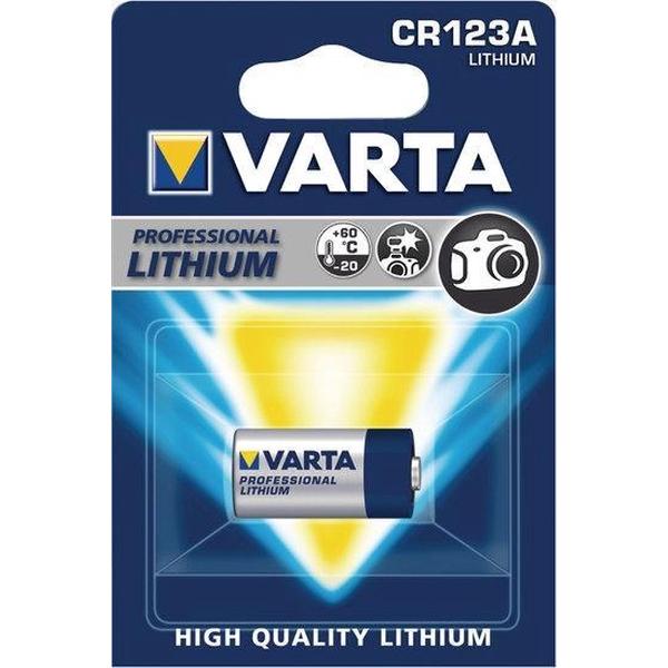 Varta CR123A 6205 LITHIUM 1600mAh - 10 stuks