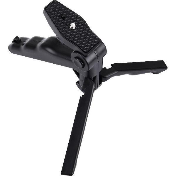 Shop4 - GoPro HERO6 Tripod - met Extra Stevige uitklapbare Poten Zwart