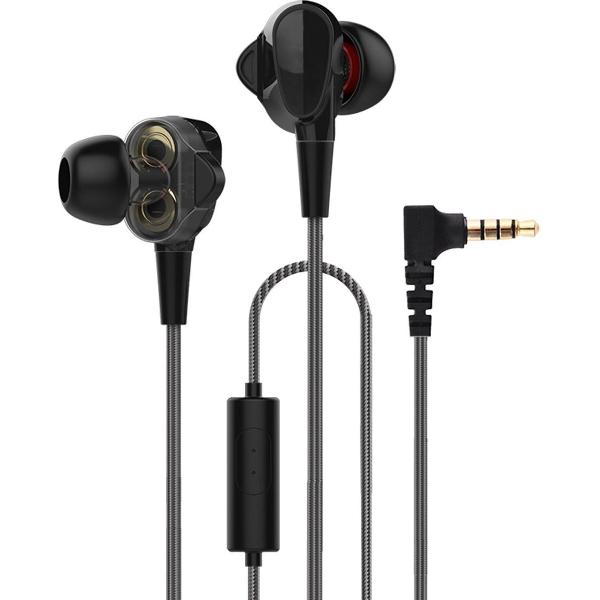 In-Ear Oordopjes met 3.5mm Jack - Premium Oortjes voor Samsung Galaxy / Apple iPhone / Huawei