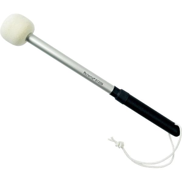 basDrum Schlägel 50mm, Alu, Gummigriff