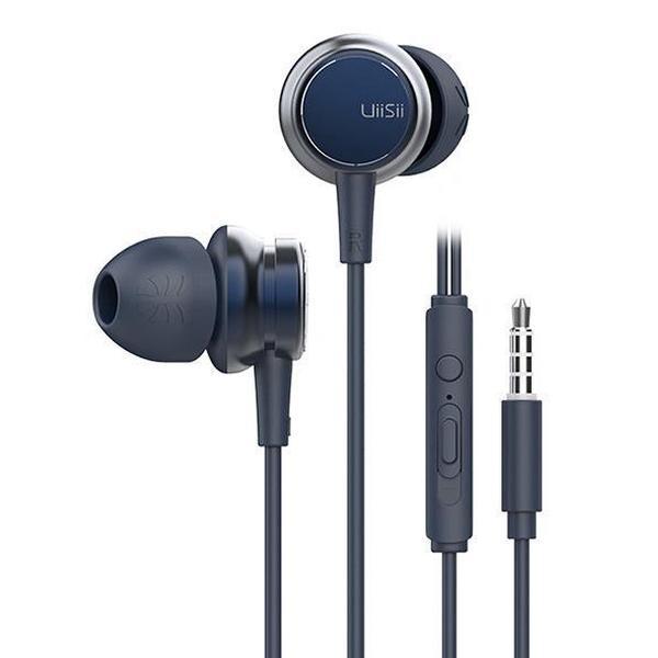 UiiSii HM9 Blauw - Metalen In-Ear Oortjes - Mooi Design