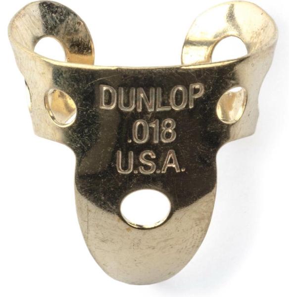 Dunlop Messing vingerplectrum 3-Pack 0.018 plectrum