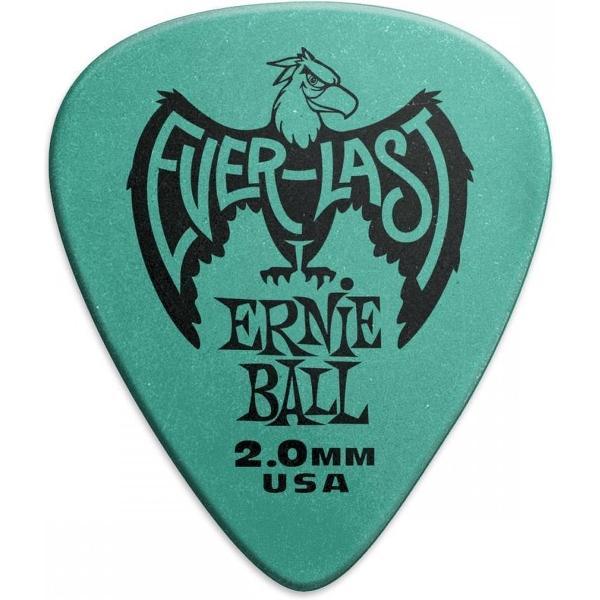 Ernie Ball Everlast Delrin Pick 6-pack plectrum 2.00 mm