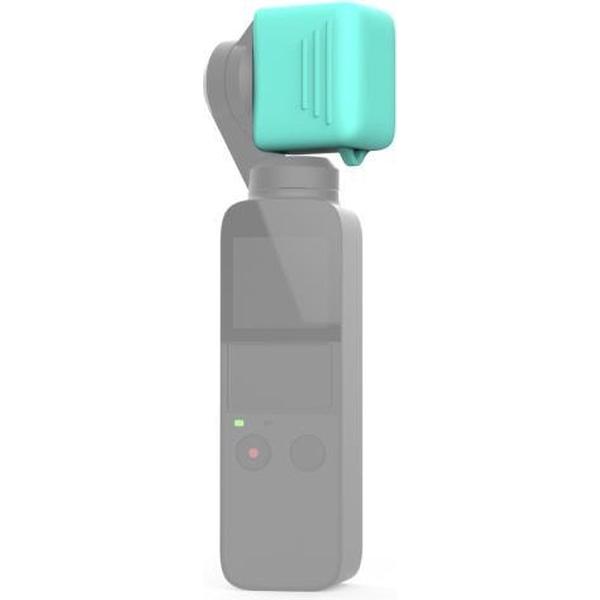 Siliconen beschermende lensafdekking voor DJI OSMO Pocket (mintgroen)