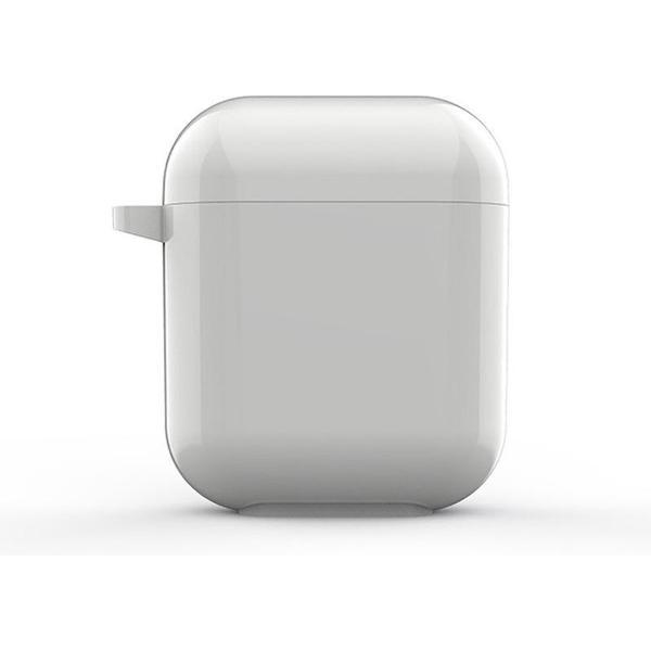 AirPods hoesje van By Qubix - AirPods 1/2 case Fluorescent series - hard case - wit