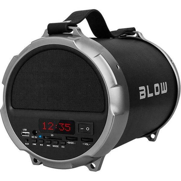 Draagbare Bluetooth-luidspreker Blaas BT 1000 zwarte kleur