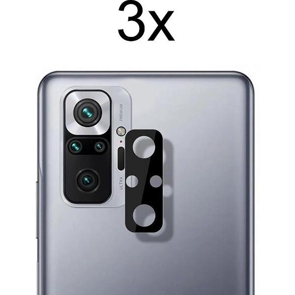 Xiaomi Redmi Note 10 Pro Screenprotector - Camera Lens Screenprotector - 3x
