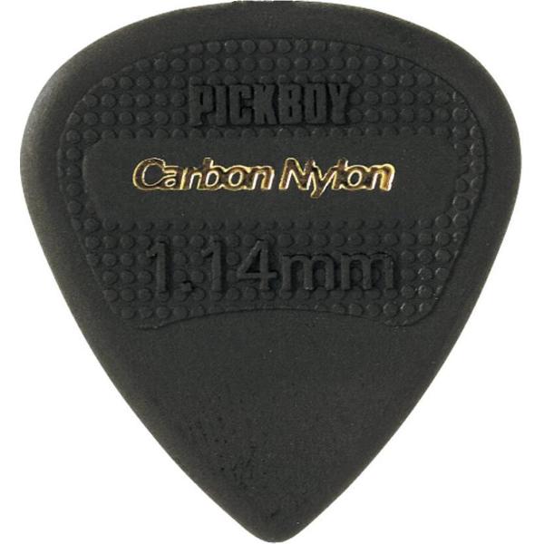 Pickboy Edge carbon nylon 6-pack plectrum 1.14 mm