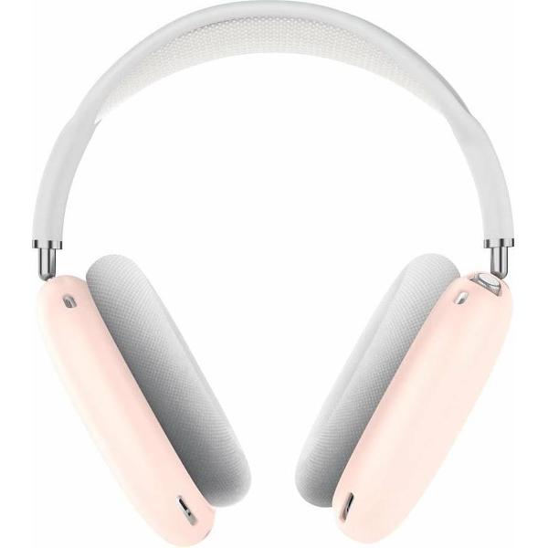 Airpods Max Headset Cover Case - Siliconen Roze | Watchbands-shop.nl