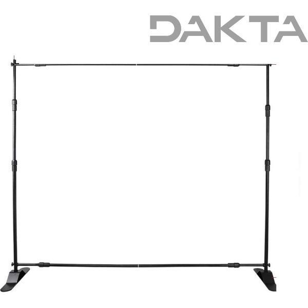 Dakta® Achtergrond banner | Muur | Foto | Verstelbaar | Achtergronddoek | Stand | Huiskamer | Verlichting | Portret | Fotografie | Promoties