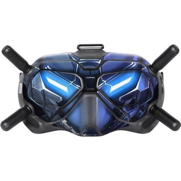 Sunnylife FV-TZ453 PVC-antikras- en niet-plakkerige beschermende sticker voor DJI FPV-bril V2 (1 Machine Warrior)