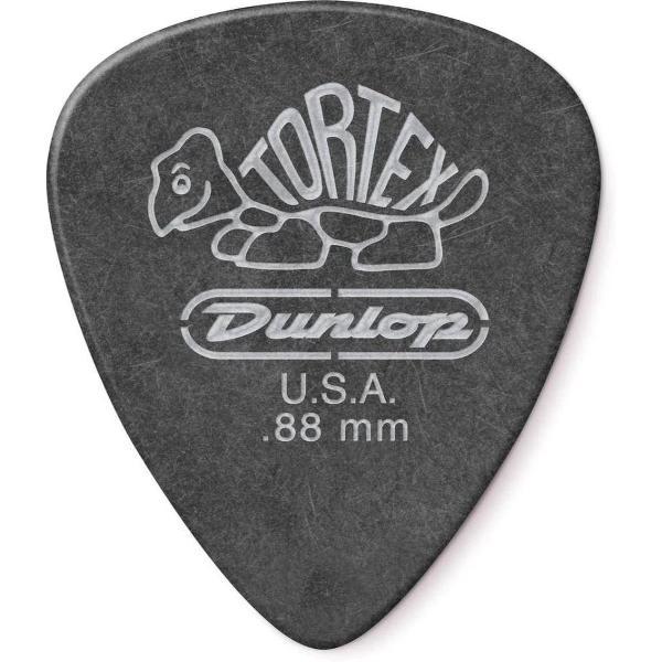 Dunlop Pitch Black Standard Pick 0.88 mm 6-pack plectrum