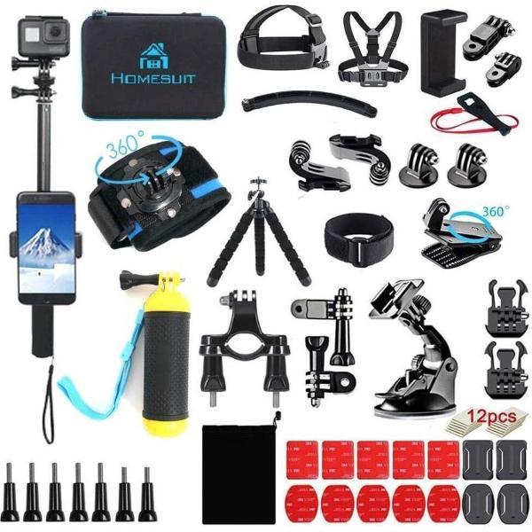 Action Camera Accessoires Actiecamera Outdoors Indoor Kit Set Universeel 60-in-1