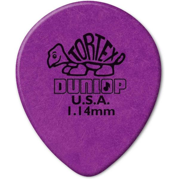 Dunlop Tortex Teardrop Pick 1.14 mm 6-pack plectrum