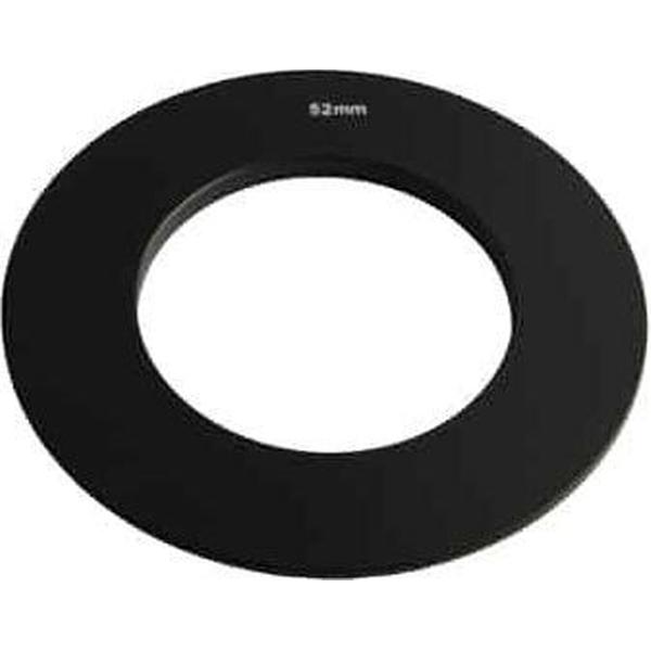Stapring van 52 mm met vierkante filter (zwart)