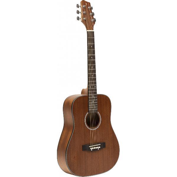 Stagg SA25 MAHO TRAVEL Akoestische Western reisgitaar in Sapeli Mahonie