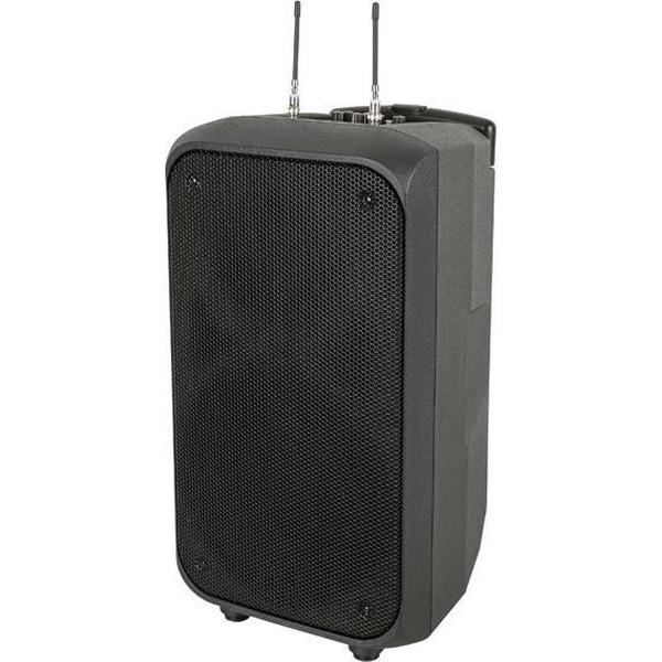 geluidsinstallatie met microfoon - Draadloze microfoon - Mobiele accu speaker - PSS-110 MKIII - Lichtgewicht mobiele speaker