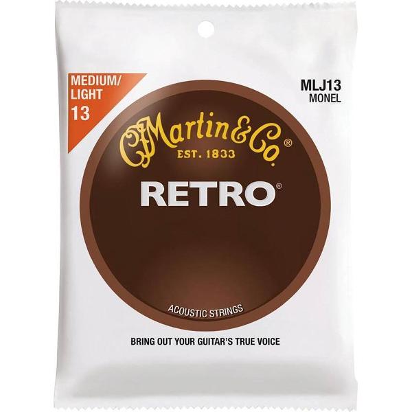 Snarenset akoestische gitaar Martin MLJ13 Medium Laurence Juber Signature