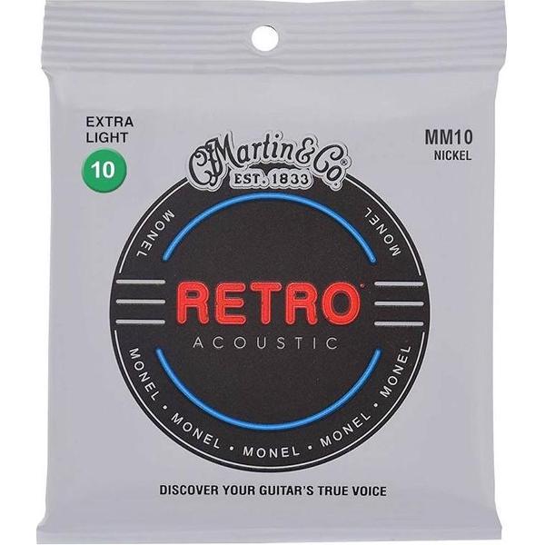Snarenset akoestische gitaar Martin MM10X Extra Light