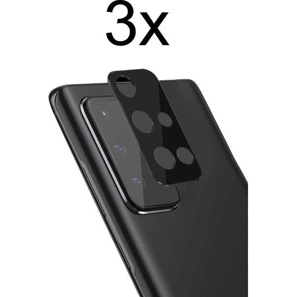 Beschermglas Samsung A21S Screenprotector - Samsung Galaxy A21S Screenprotector - Samsung A21S Screen Protector Camera - 3 stuks